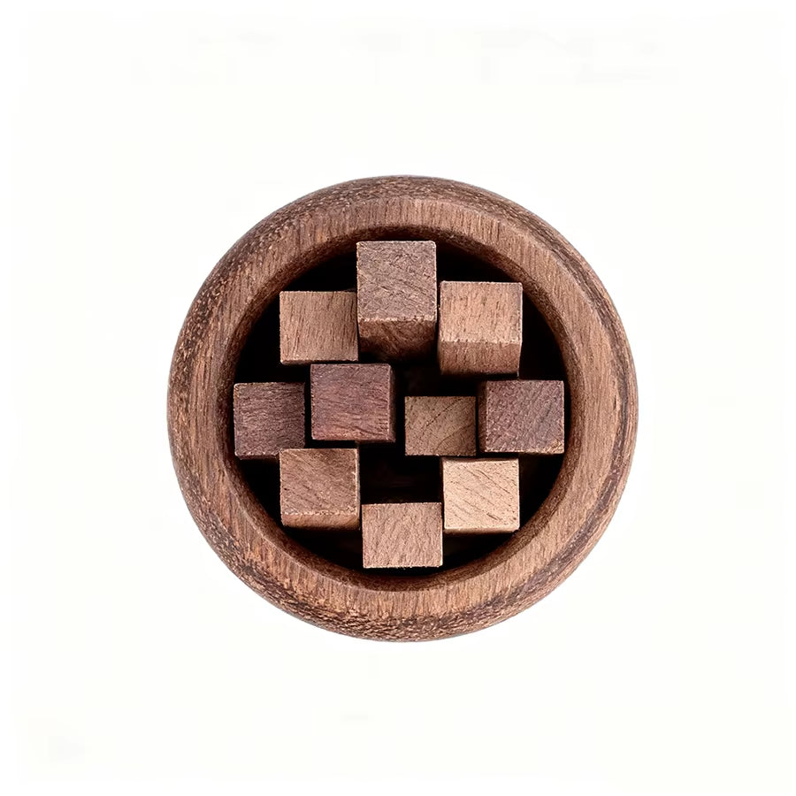 Top view of the wooden fragrance diffuser