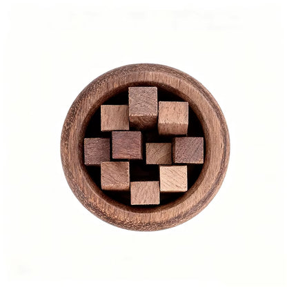 Top view of the wooden fragrance diffuser